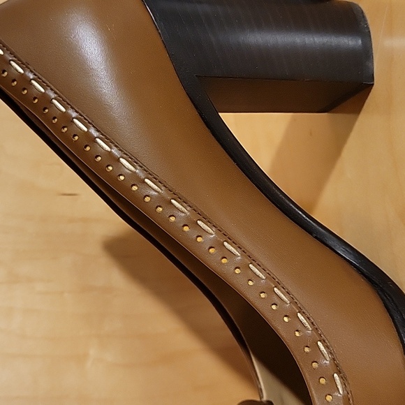 Salvatore Ferragamo Fele Gancio loafer pumps, Size 10